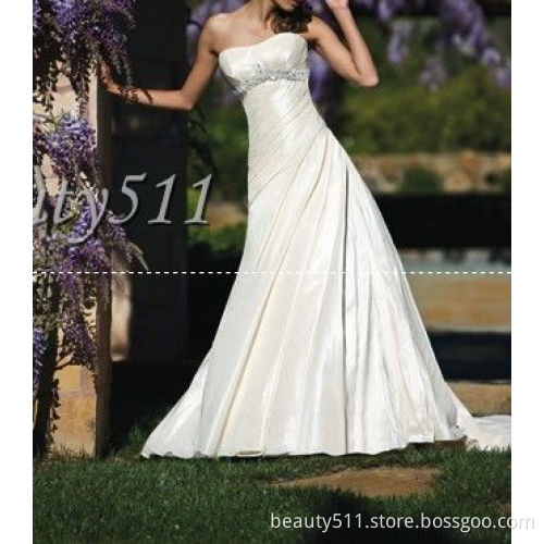 wedding dress, bridesmaid dress , wedding gown D851